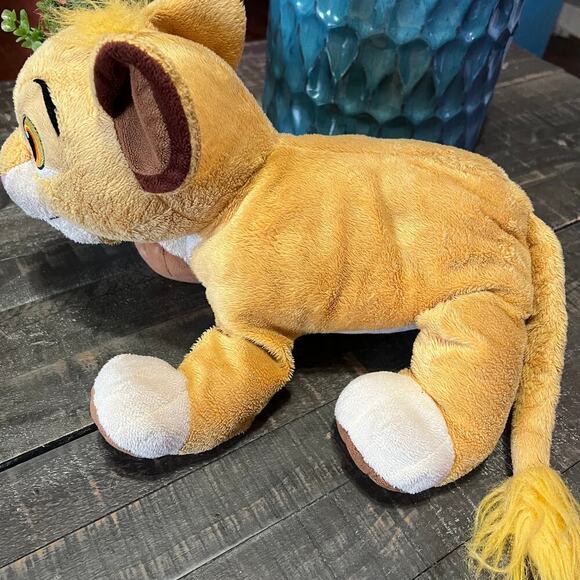 Authentic Disney Simba Plush, Stuffed Animal "The Lion King" With Stamp 17" - Picture 5 of 7
